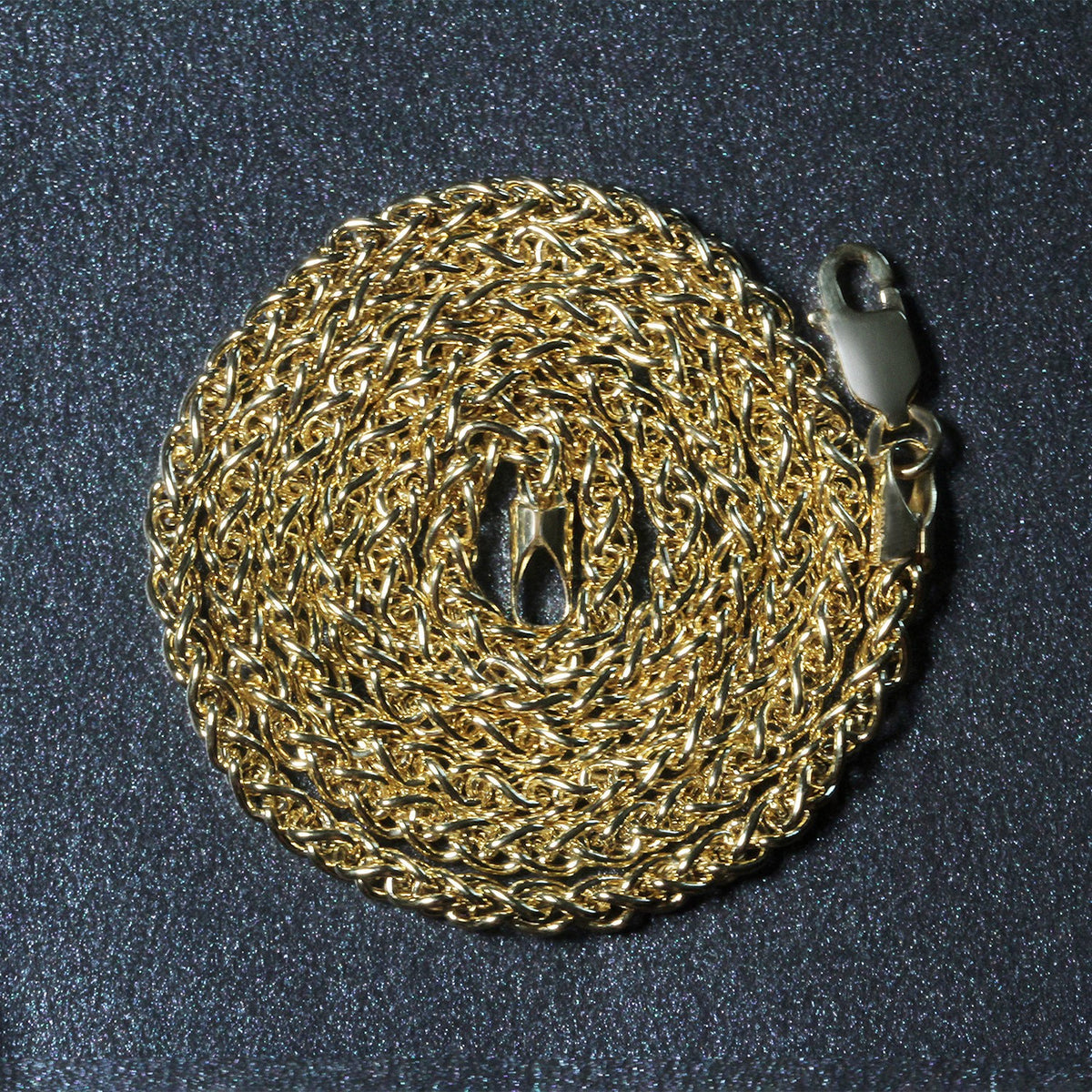 14k Yellow Gold Light Weight Wheat Chain