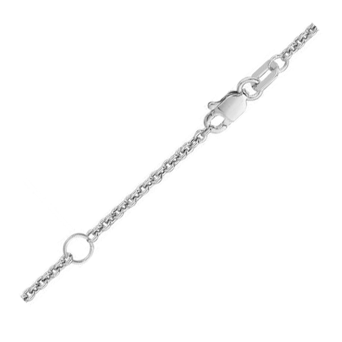 Extendable Cable Chain in 18k