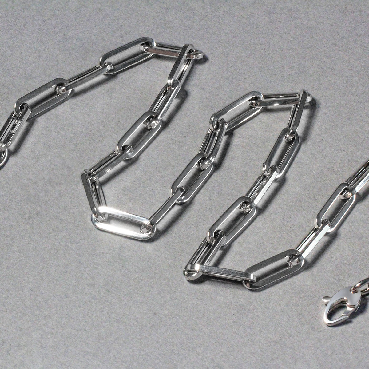14K Yellow Gold Wide Paperclip Chain
