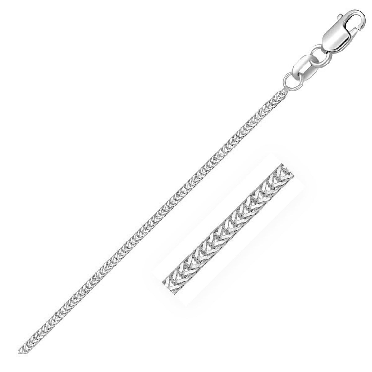 14k Foxtail Chain (1.00 mm)