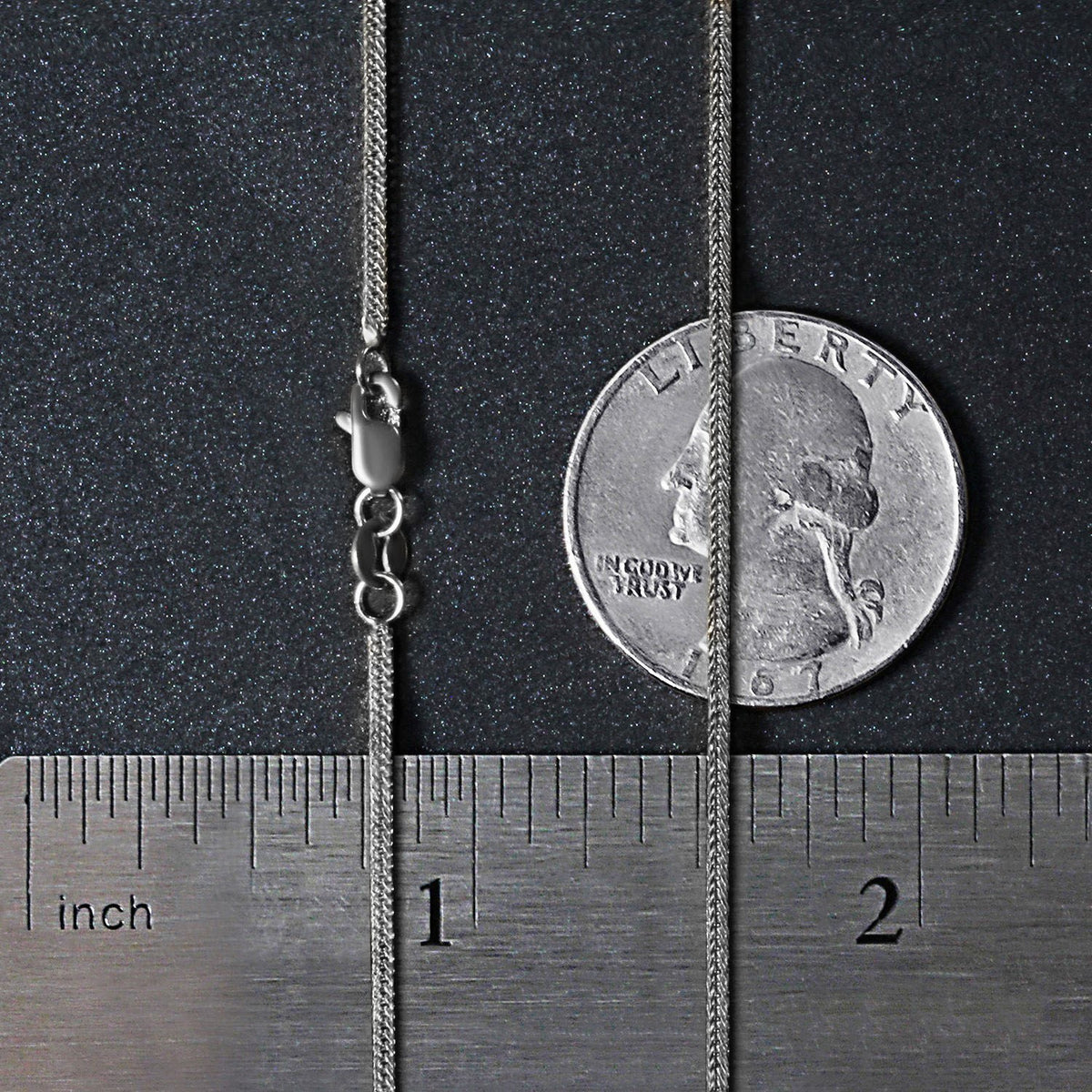 14k Foxtail Chain (1.00 mm)