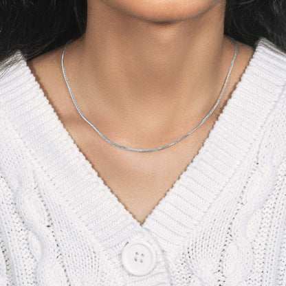 14k Foxtail Chain (1.00 mm)
