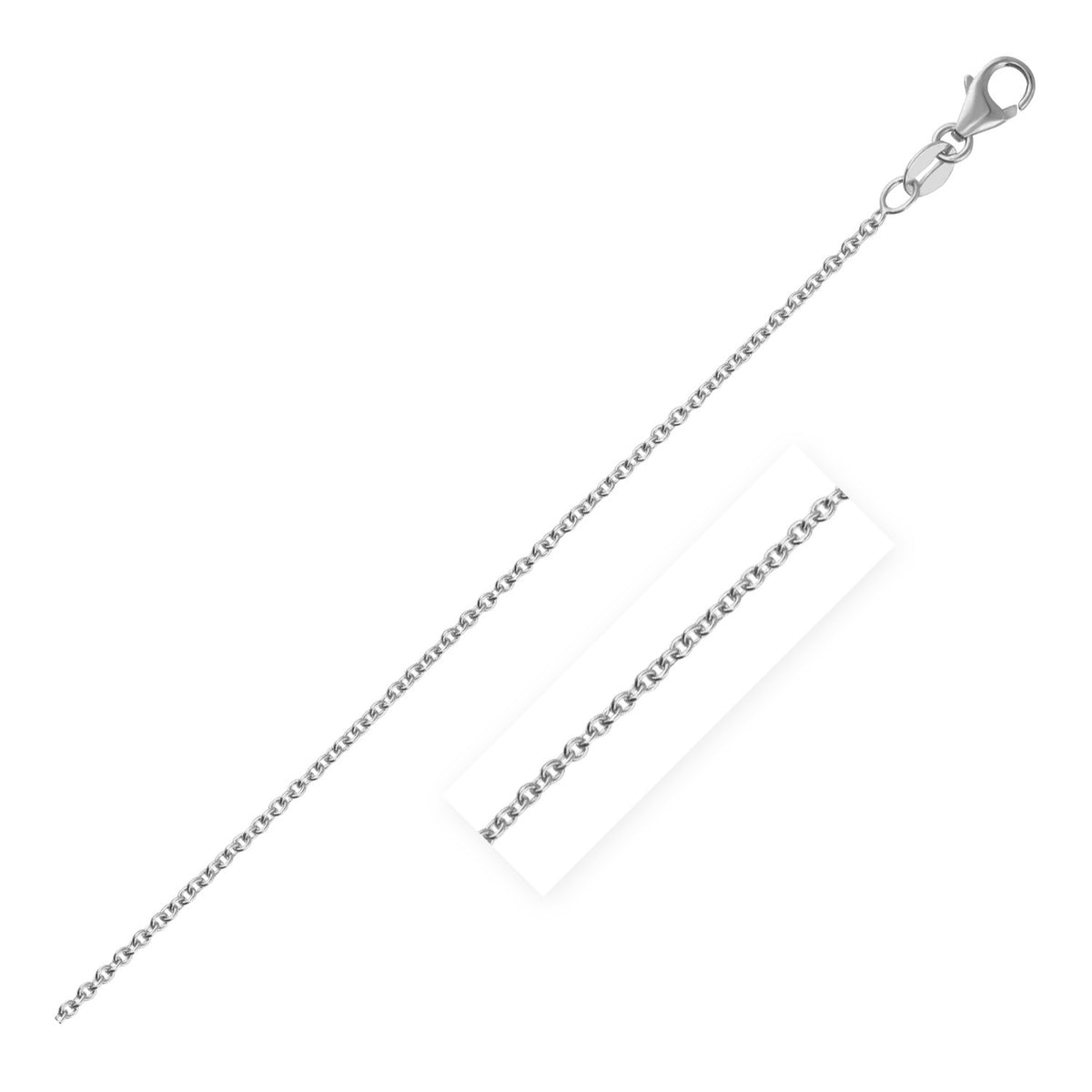 14k Round Cable Link Chain