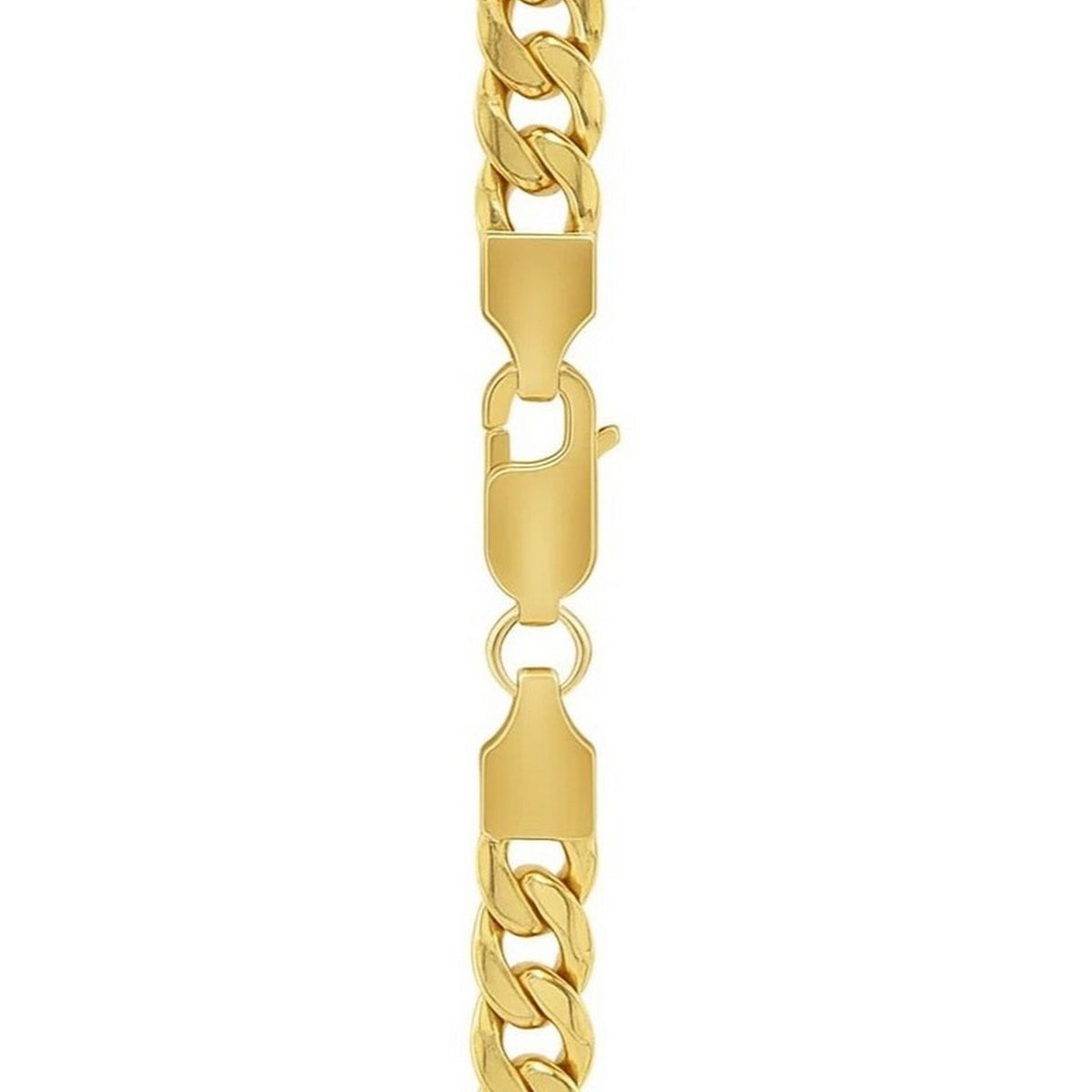 14k Miami Cuban Semi Solid Chain