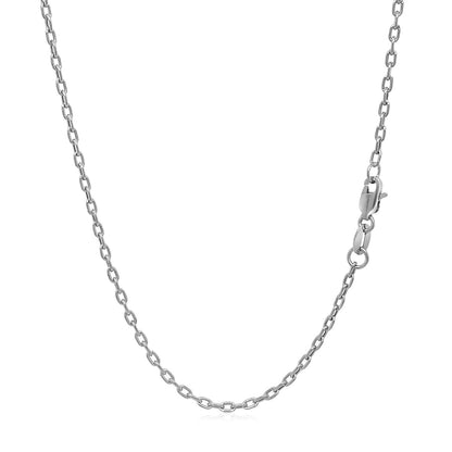 Double Extendable Cable Chain in 14k