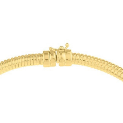 Tubogas Necklace in 14K Yellow Gold (5.00 mm)