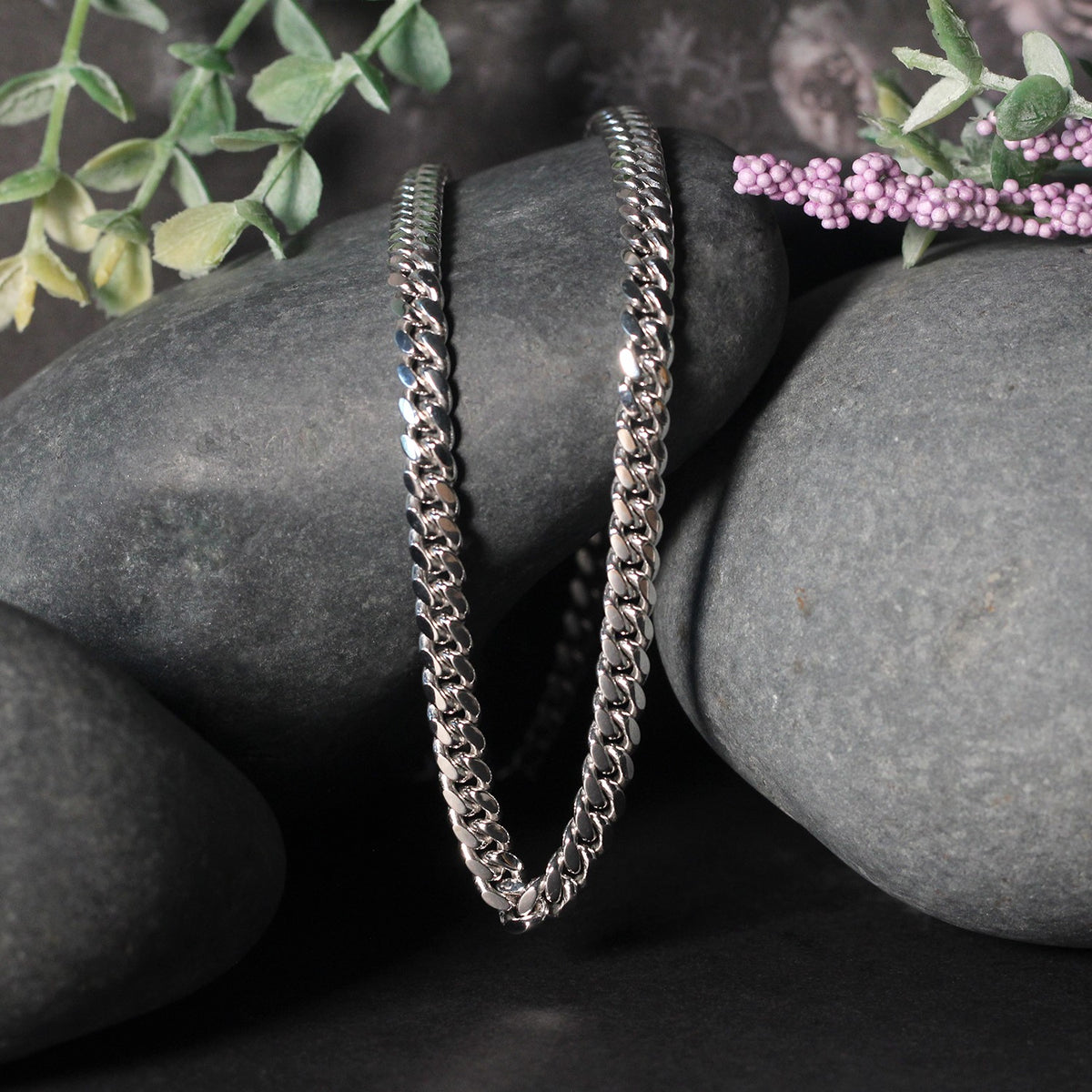 14k Classic Miami Cuban Solid Chain