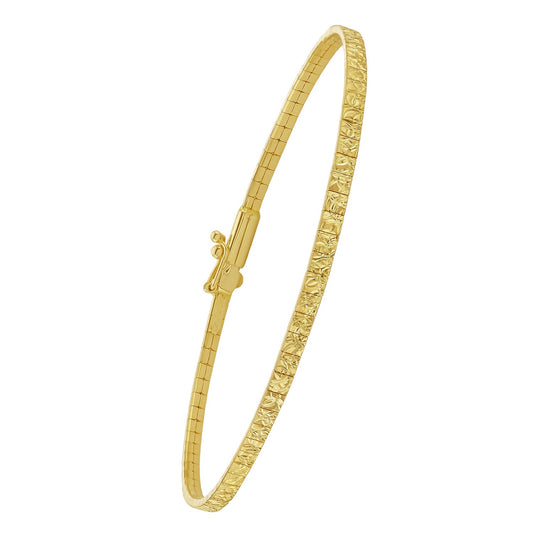 14K Mini Glacier Bracelet (2.10 mm)