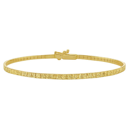 14K Mini Glacier Bracelet (2.10 mm)