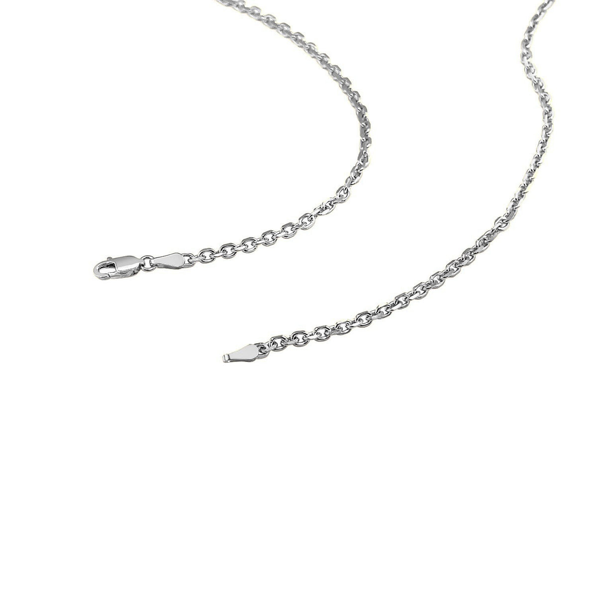 14k Diamond Cut Cable Link Chain (2.60 mm)