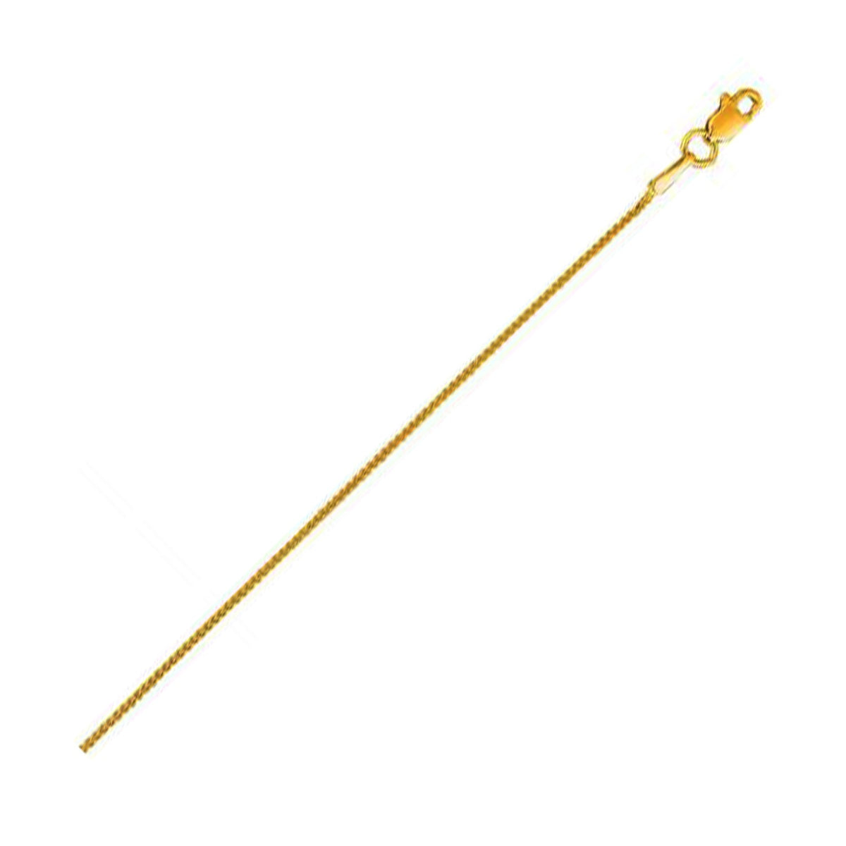 14k Round Wheat Chain