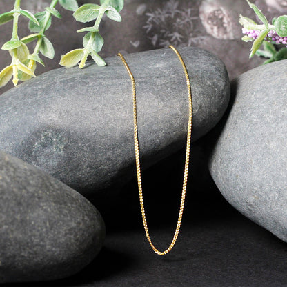 14k Round Wheat Chain