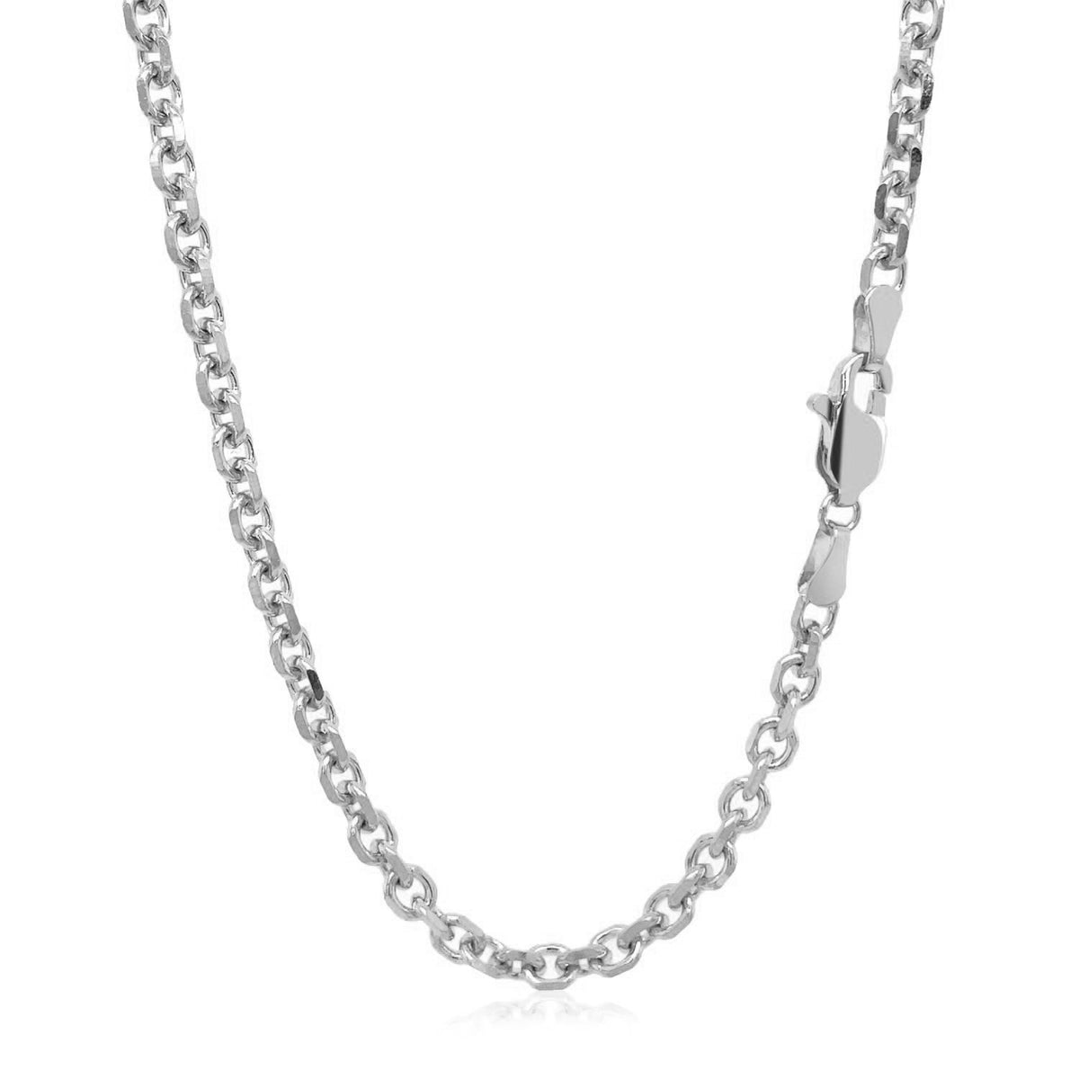 14k Diamond Cut Cable Link Chain (3.70 mm)