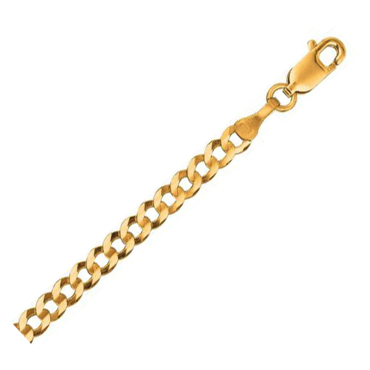 14k Solid Curb Chain