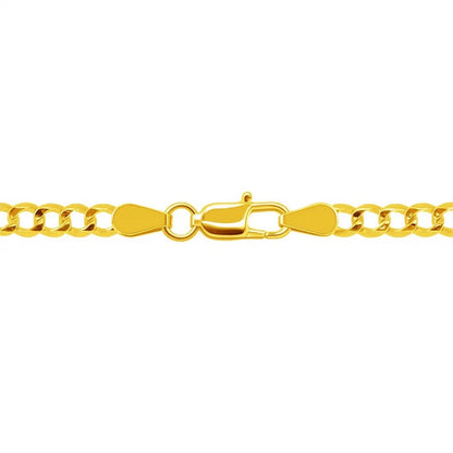 14k Solid Curb Chain