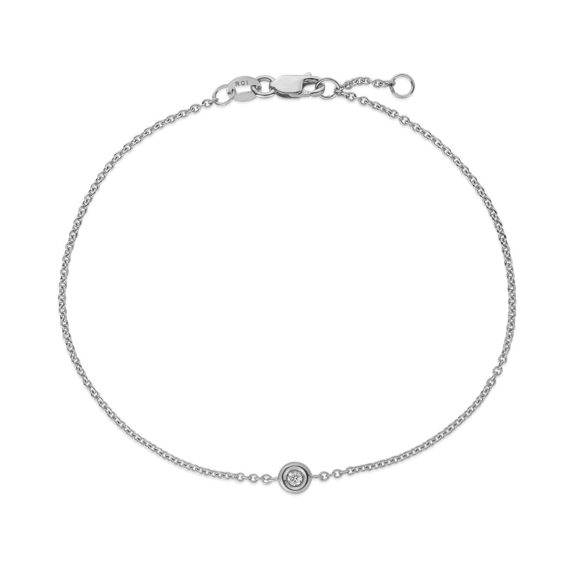 14K Solo Diamond Bracelet