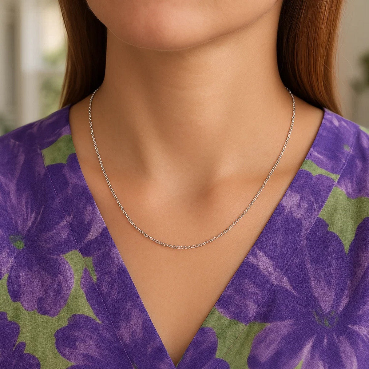 14k Diamond Cut Rolo Chain (1.10 mm)