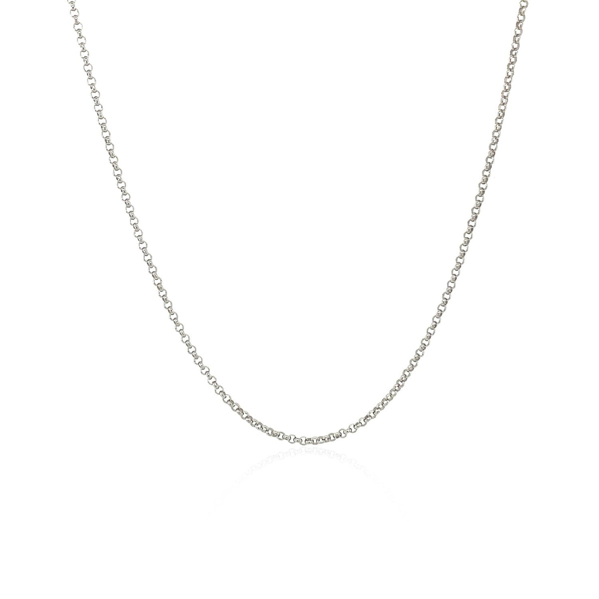 14k Diamond Cut Rolo Chain (1.10 mm)