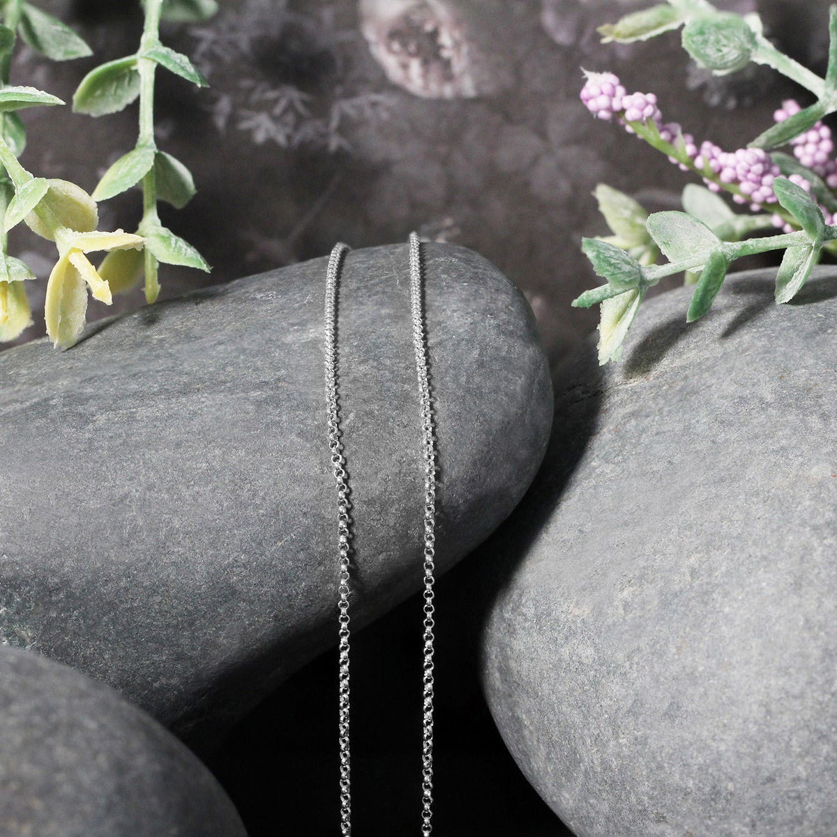 14k Diamond Cut Rolo Chain (1.10 mm)