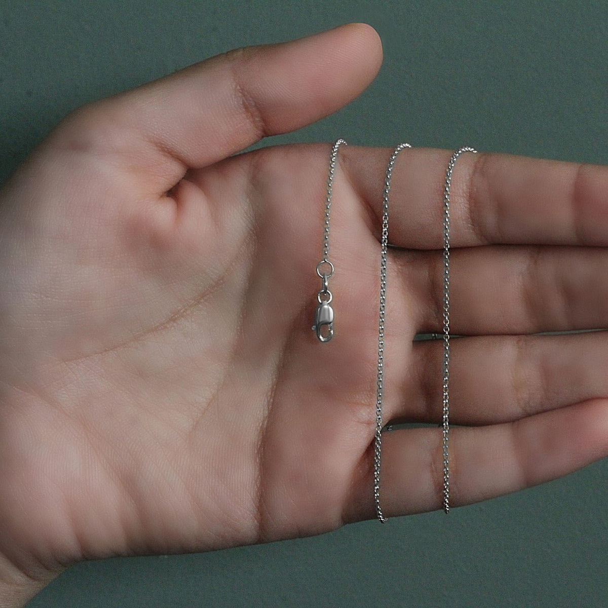 14k Diamond Cut Rolo Chain (1.10 mm)