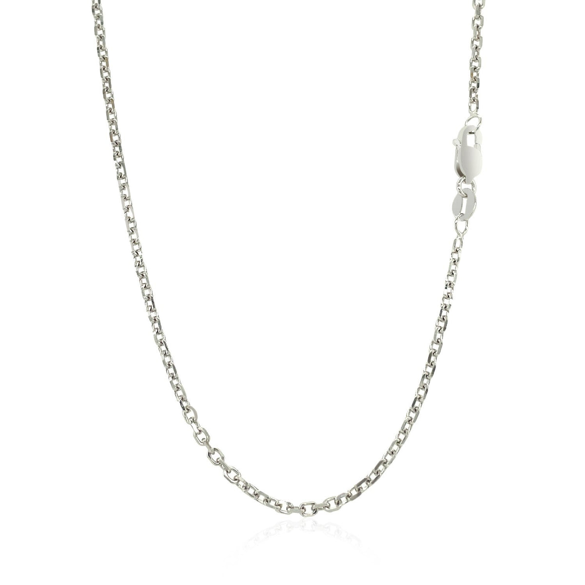 18k Diamond Cut Cable Link Chain