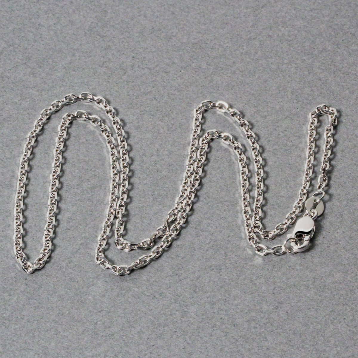18k Diamond Cut Cable Link Chain