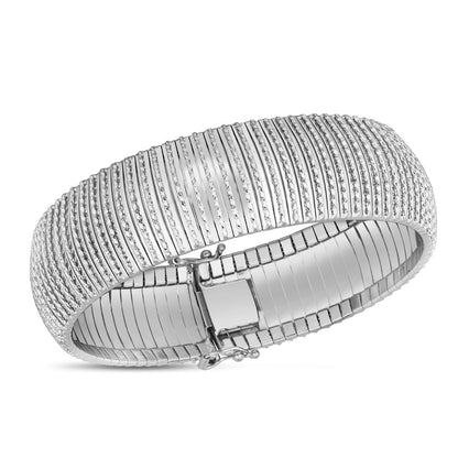 14k Bold Diamante Flex Bracelet (17.10 mm)