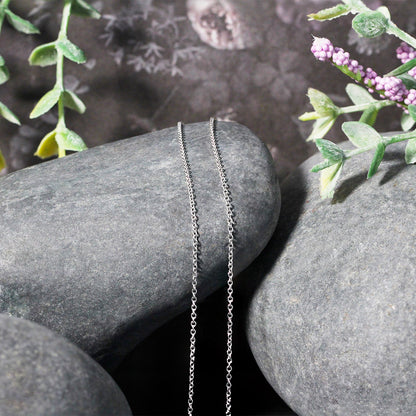 14k Yellow Gold Round Cable Link Chain