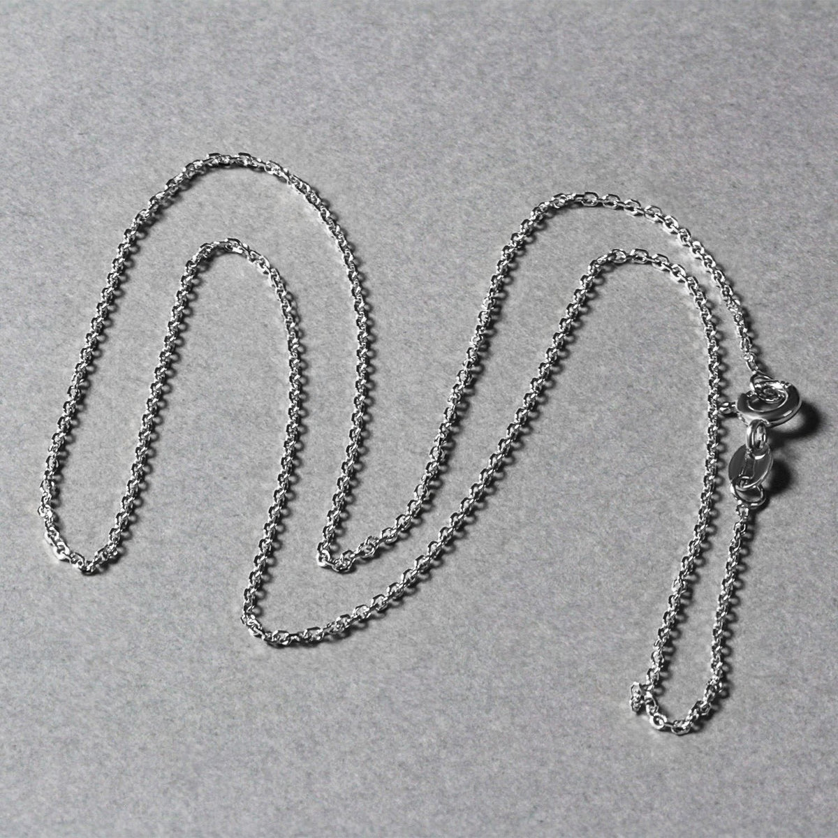18k Diamond Cut Cable Link Chain