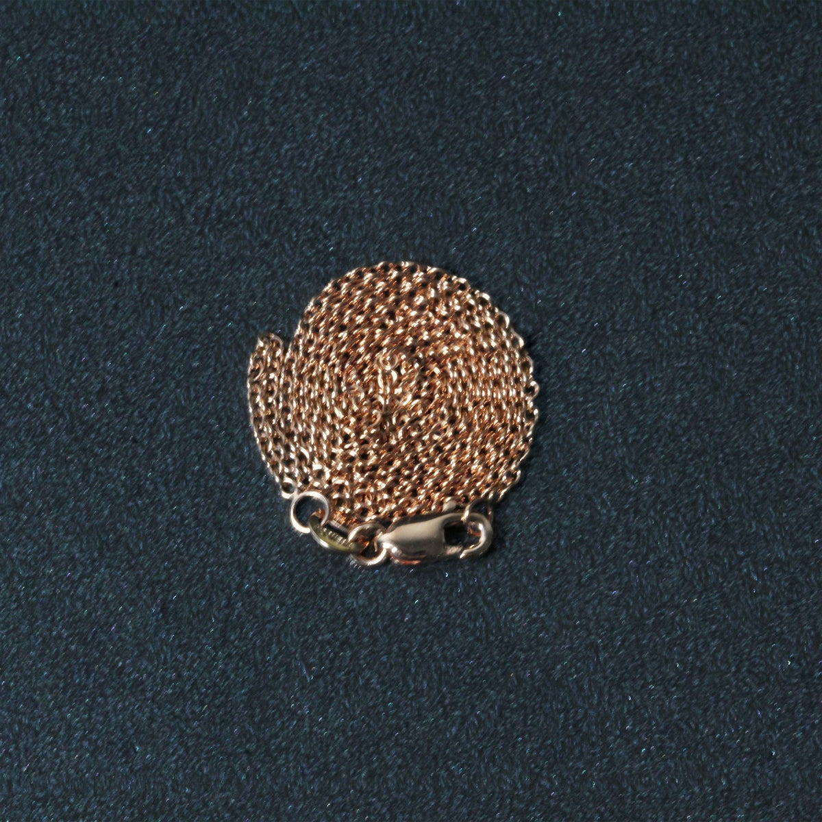 14k Yellow Gold Round Cable Link Chain