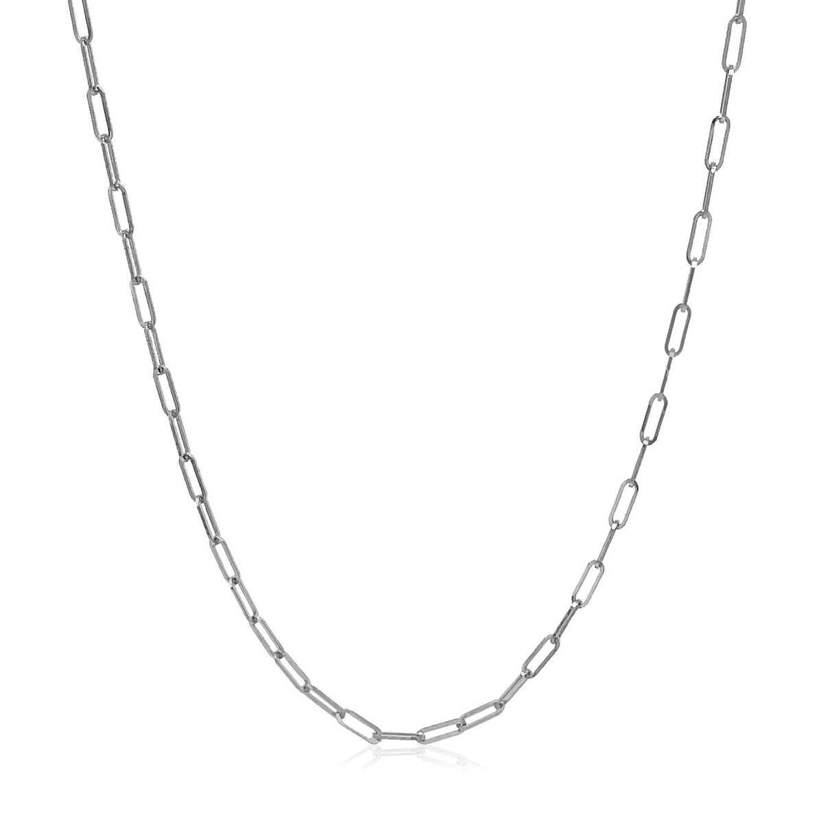 14k Adjustable Paperclip Chain (1.50 mm)