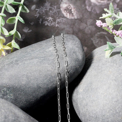 14k Adjustable Paperclip Chain (1.50 mm)