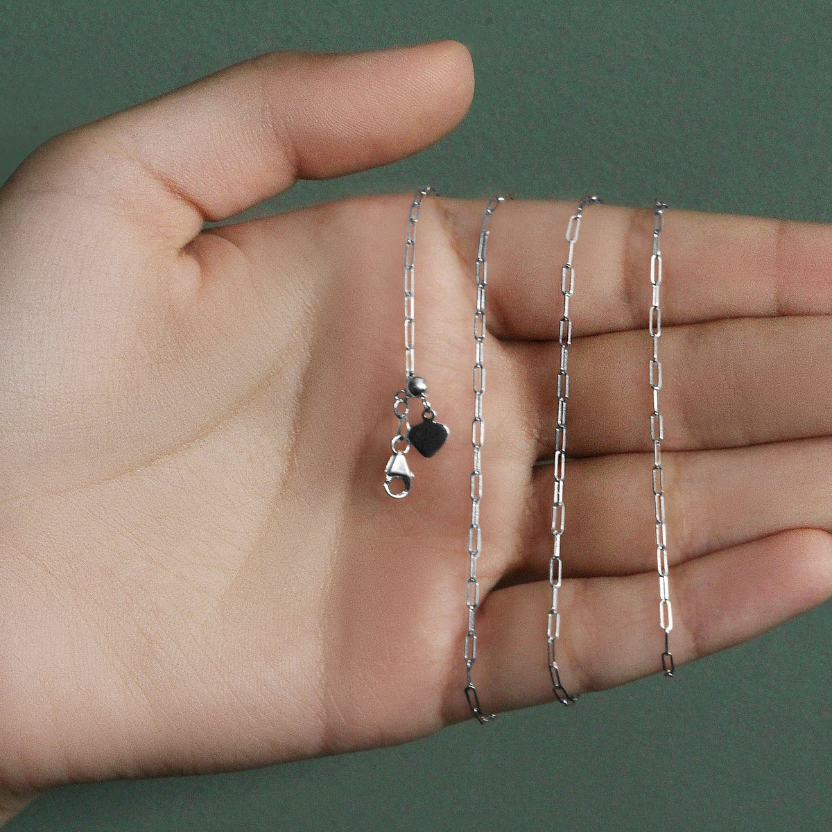 14k Adjustable Paperclip Chain (1.50 mm)