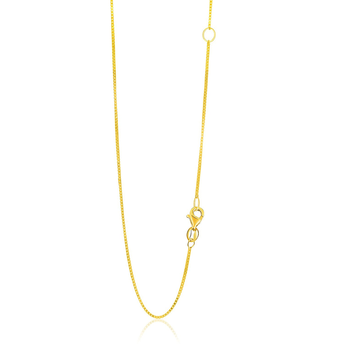14k Adjustable Box Chain