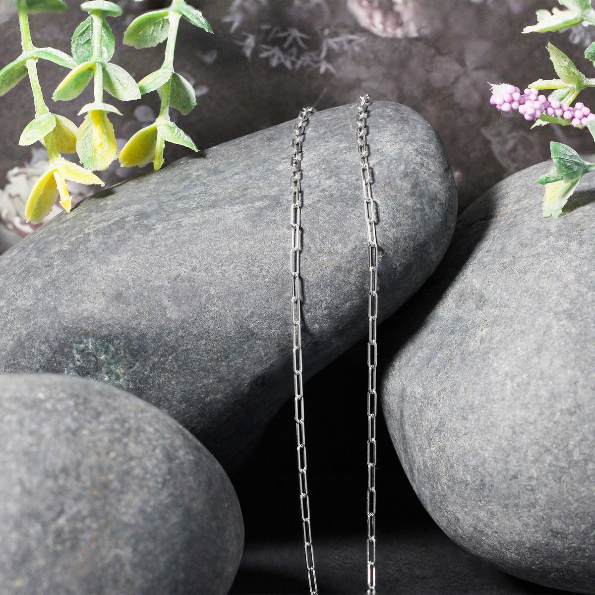 14K Yellow Gold Fine Paperclip Chain