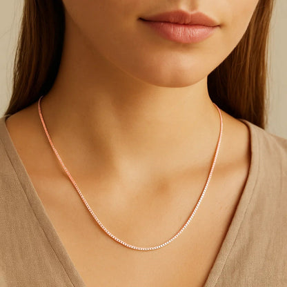 14k Classic Box Chain