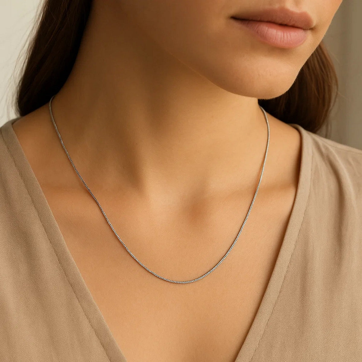 14k Classic Box Chain
