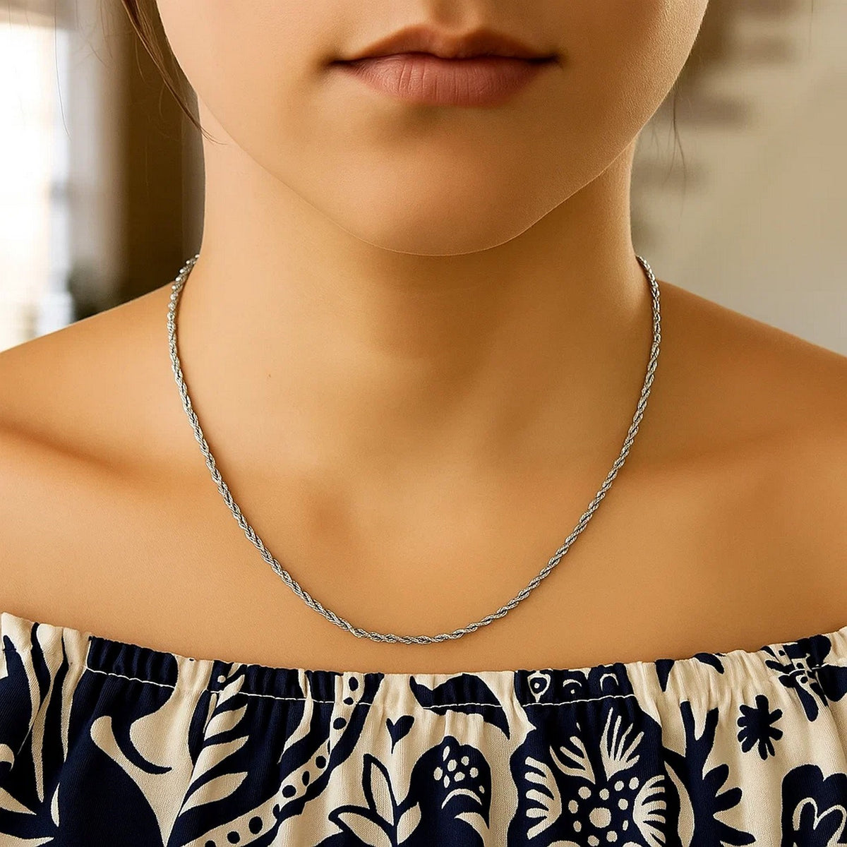 14k Light Rope Chain