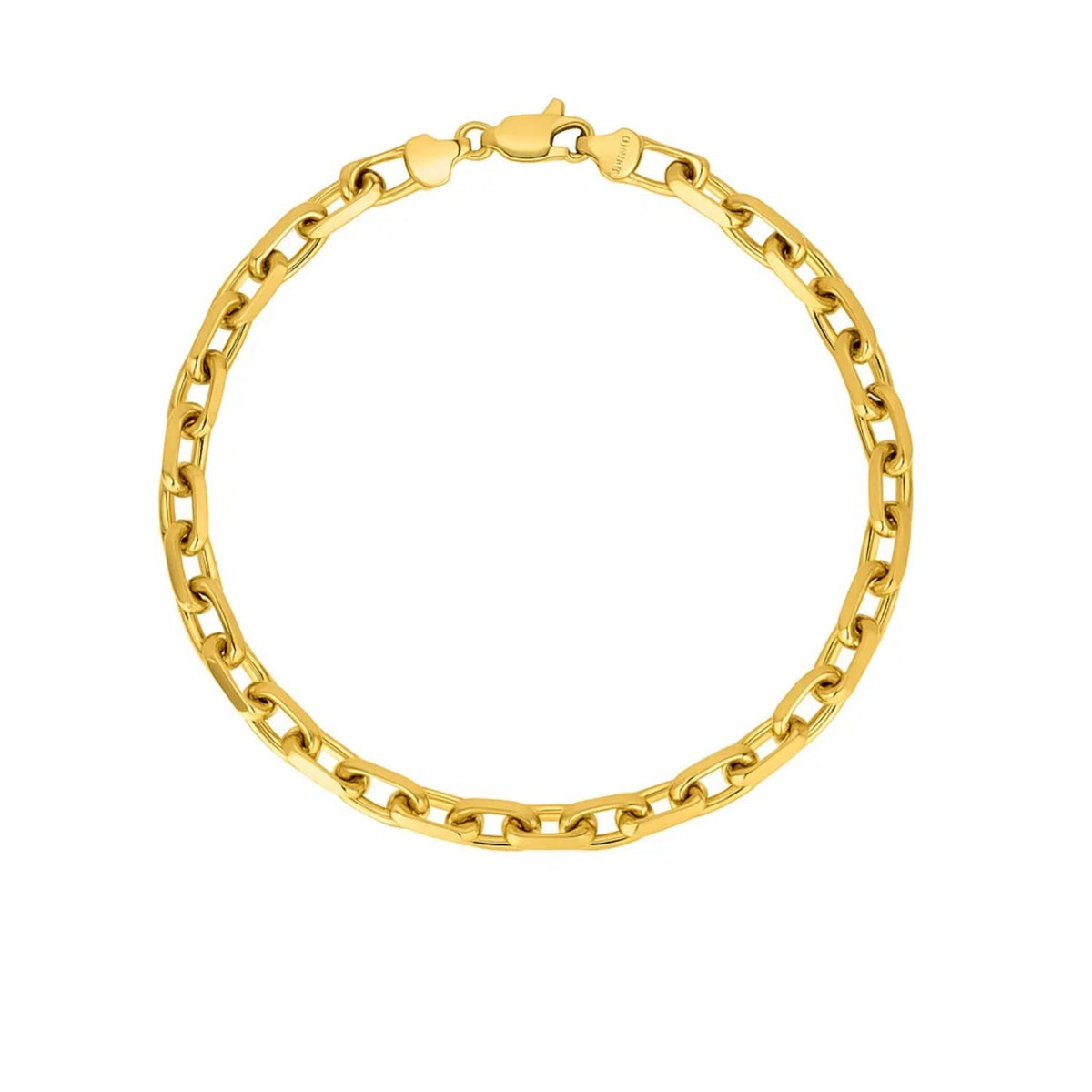 14k French Cable Chain Bracelet (2.50 mm)