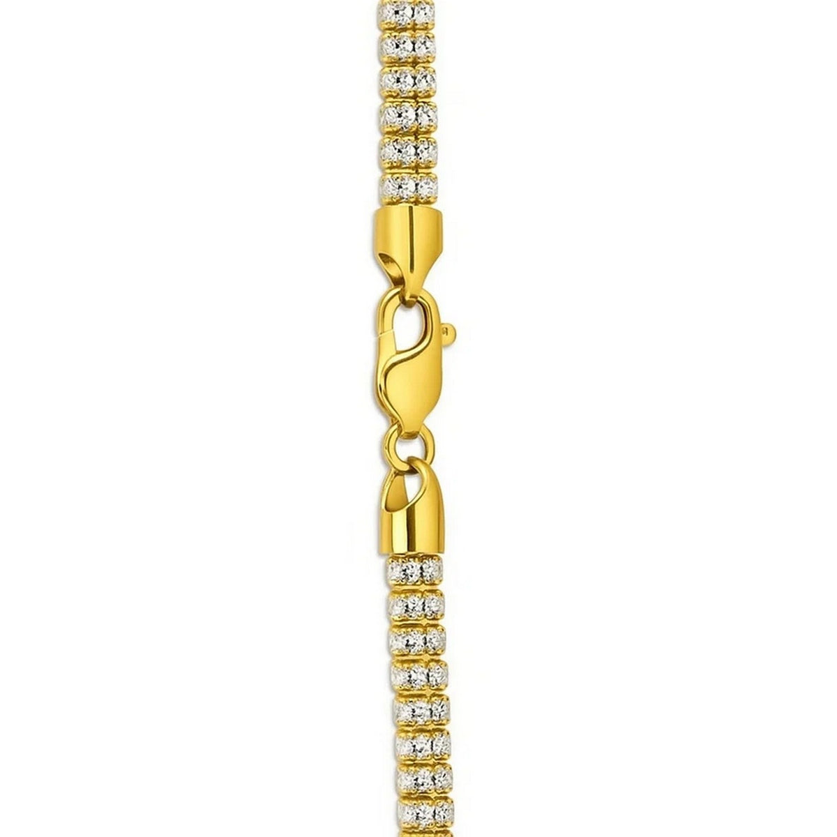 Ice Barrel Chain in 14k