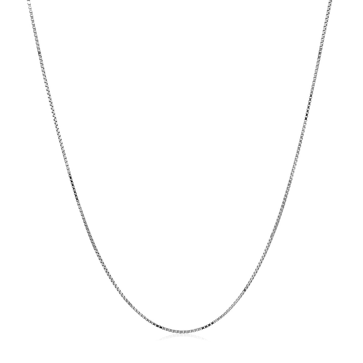 Double Extendable Box Chain in 14k (0.51 mm)