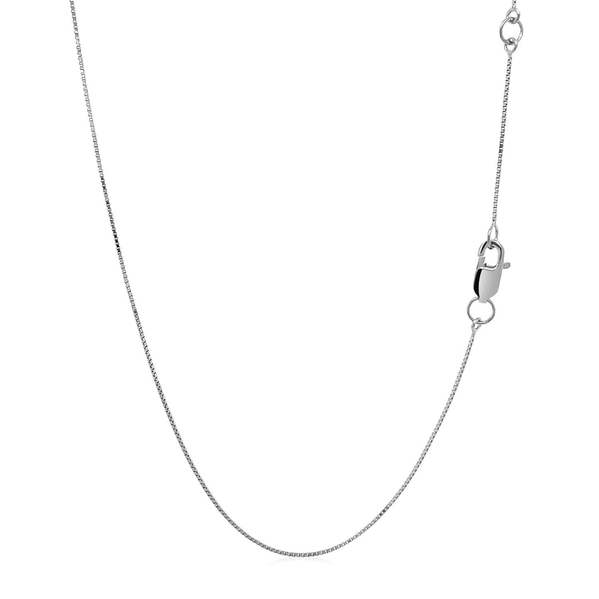 Double Extendable Box Chain in 14k (0.51 mm)