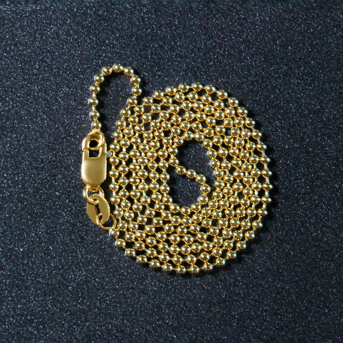 14k Bead Chain 1.5mm (1.50 mm)