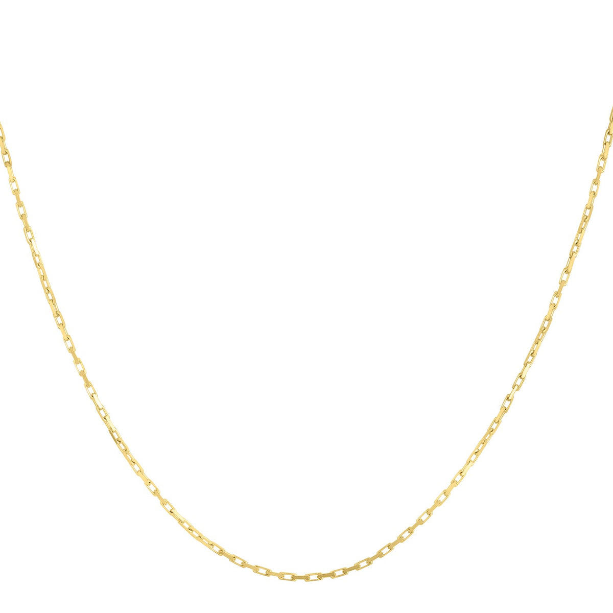 14k Yellow Gold French Cable Chain