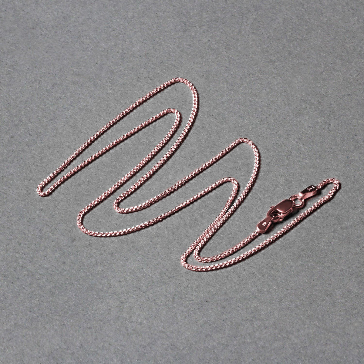 14k Round Wheat Chain