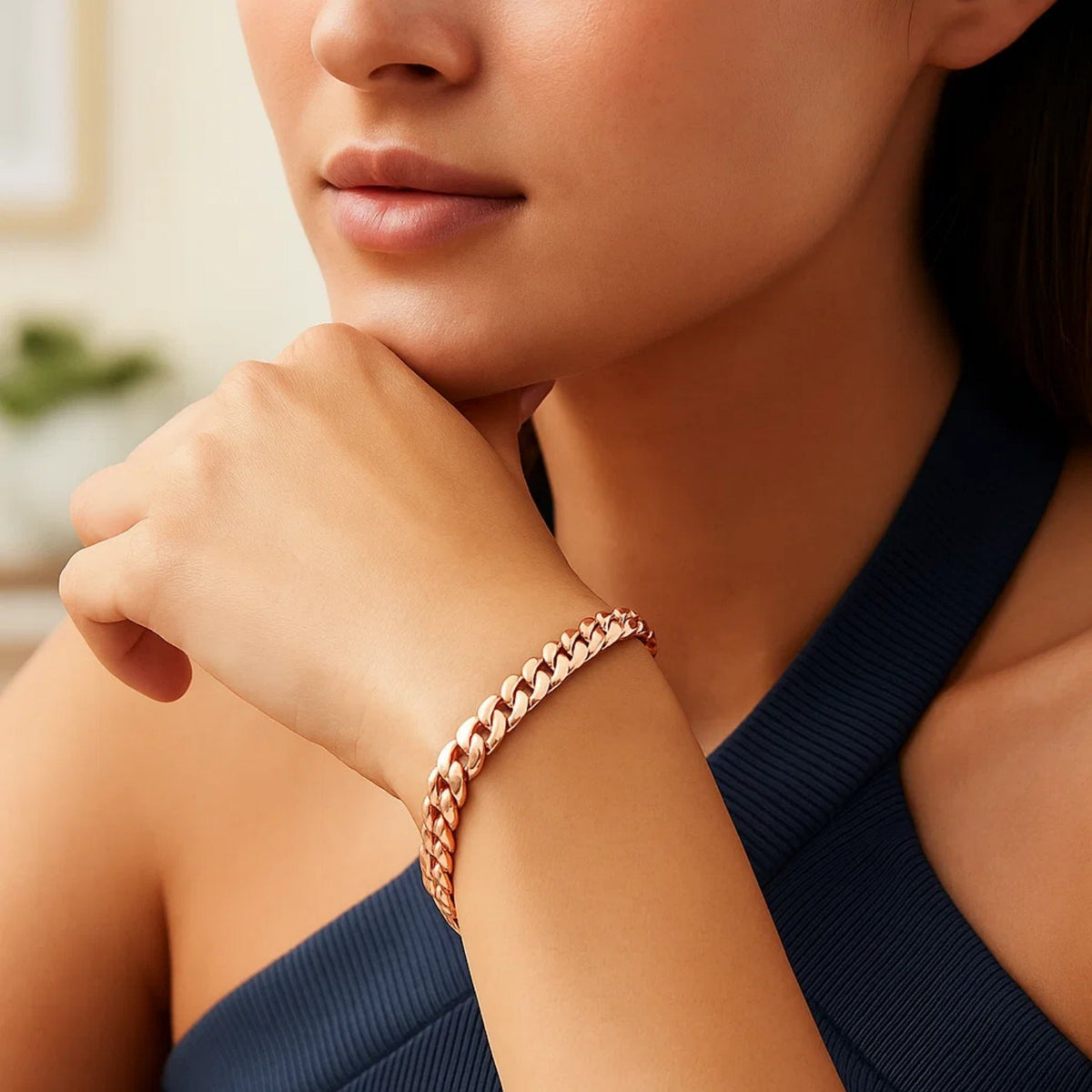 14K Cuban Link Bracelet (5.90 mm)