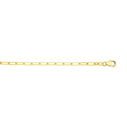 14K Paperclip Chain