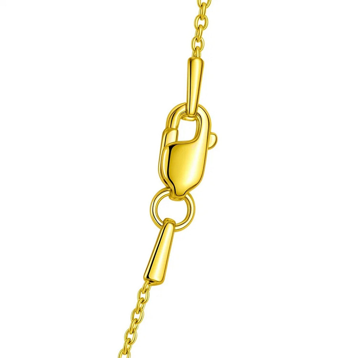 14k Yellow Gold Round Cable Link Chain