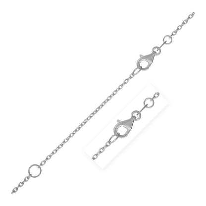 Extendable Cable Chain in 14k