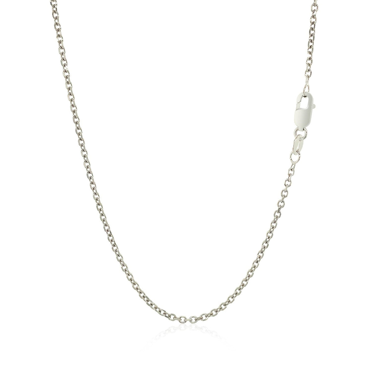 18k Diamond Cut Cable Link Chain